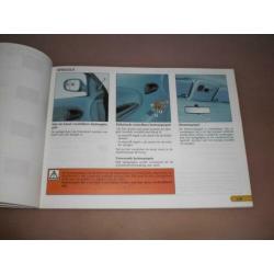 Handleiding/ instructieboekje Renault Megane/ 1998