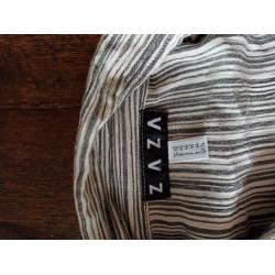 Blouse zwart/wit maat 40 zaza