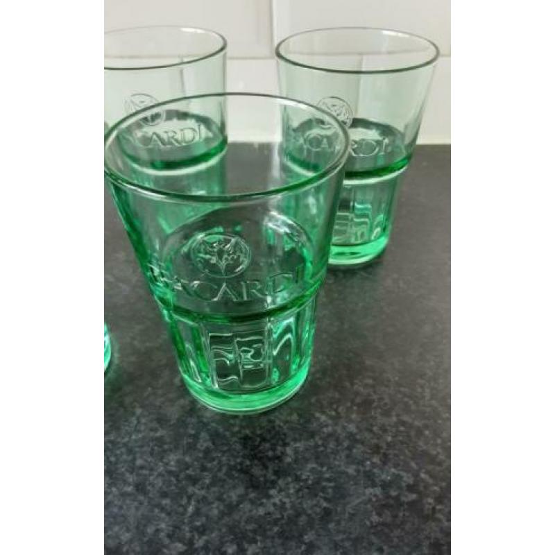 BACARDI glazen 5 stuks