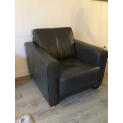 Leren fauteuils, z.g.a.n. Merk Henders en hazel
