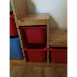 Ikea opbergkast trofast kast met lades / bakken