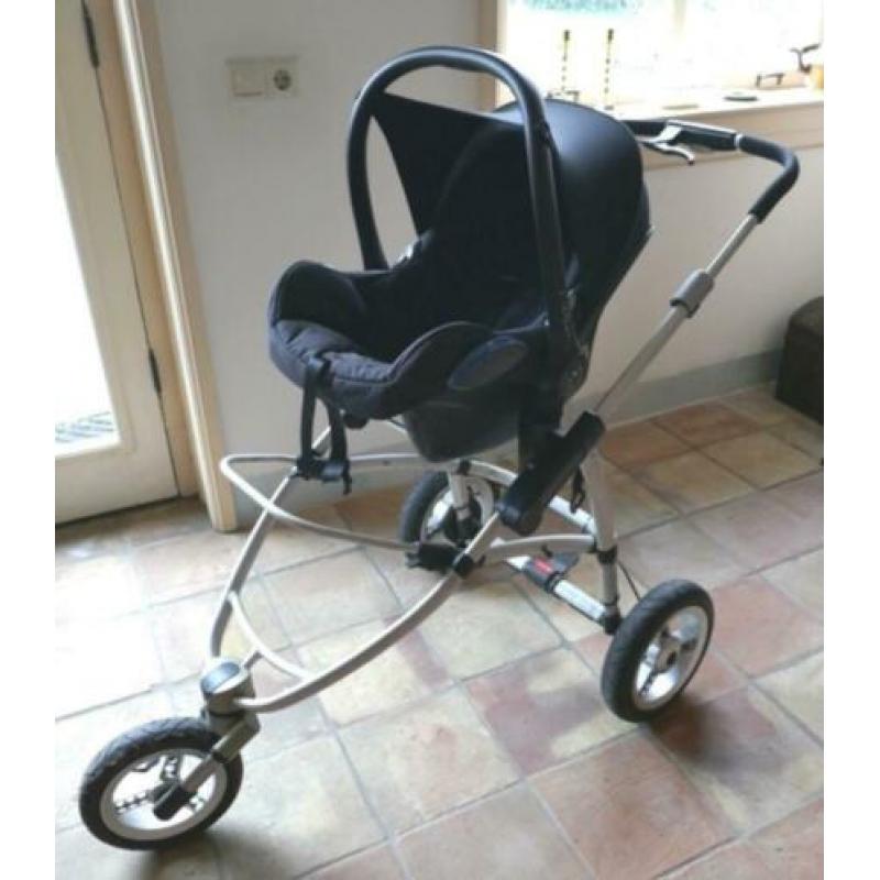 kinderwagen zeer uitgebreide set met maxi cosi