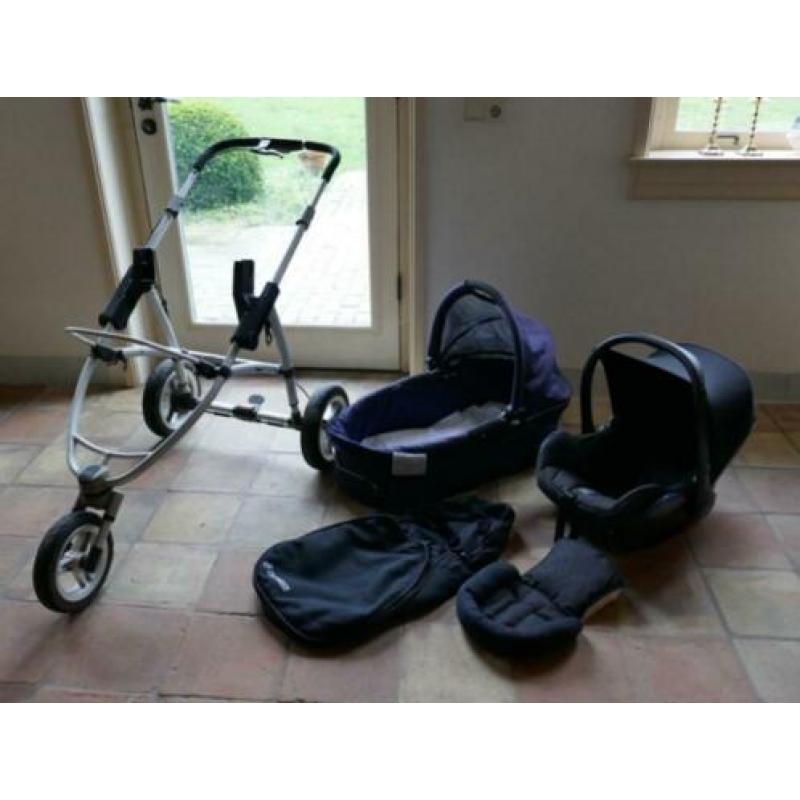 kinderwagen zeer uitgebreide set met maxi cosi
