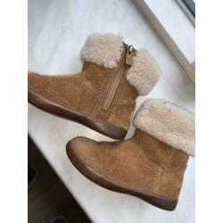 Uggs maat 25 bruin met bontrand