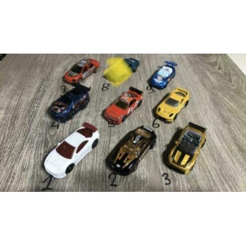 1/64 jdm Hotwheels modellen auto’s €1 per stuk VAVB