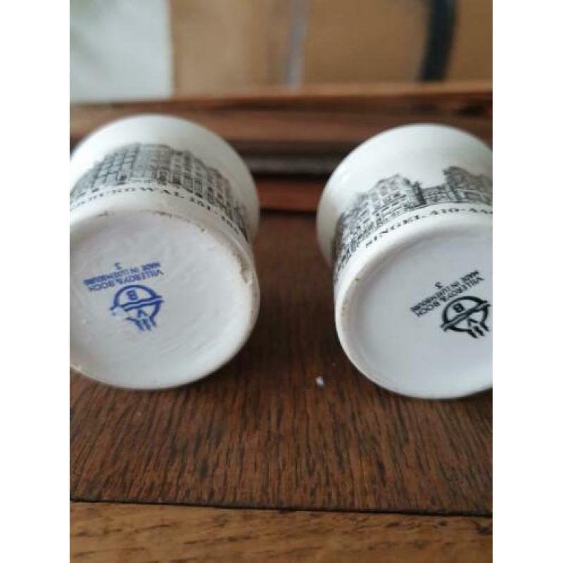 Porselein eierdop 2x villeroy Amsterdam