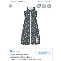 Lodger ultieme zomer slaapzak maat 68-80