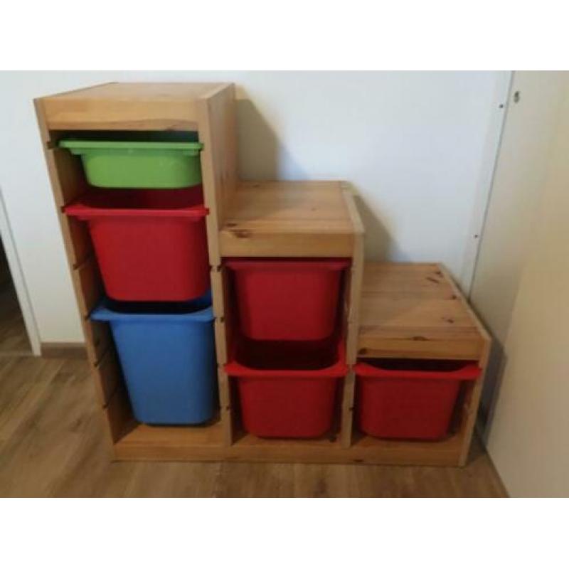 Ikea opbergkast trofast kast met lades / bakken