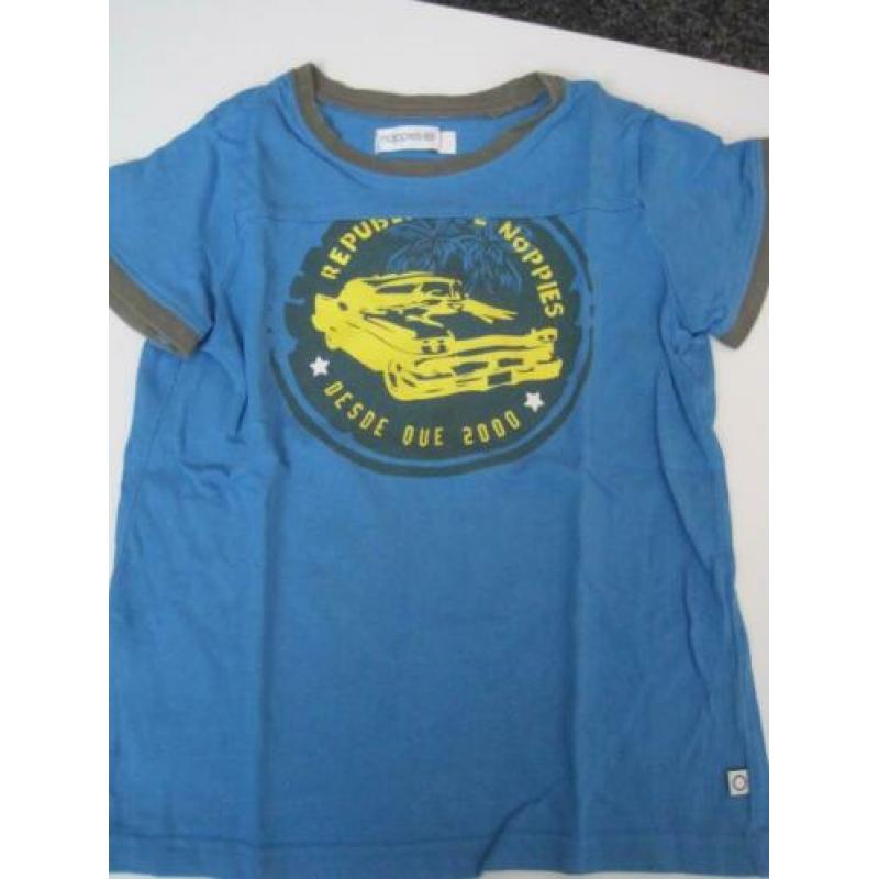4x shirts T-SHIRT Noppies pakket 104 kledingpakket