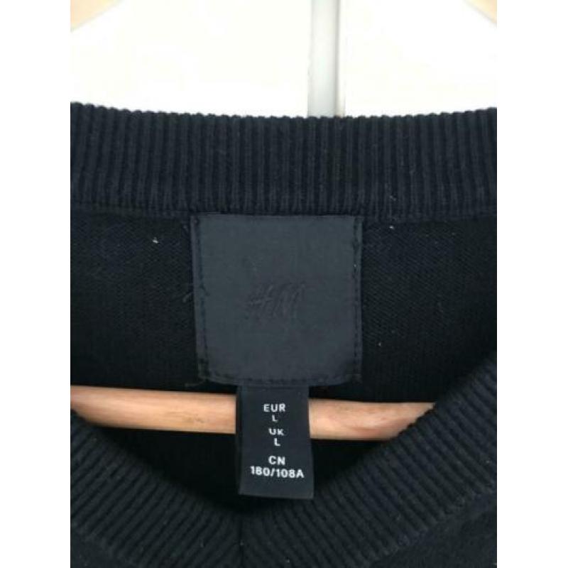 Zwarte pull-over heren (nieuw)