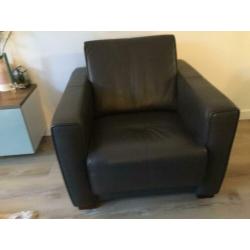 Leren fauteuils, z.g.a.n. Merk Henders en hazel