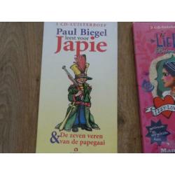 3cd luisterboek Japie en de 7 veren van de papegaai. Nieuw i