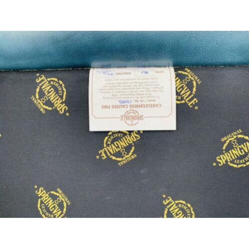 Chesterfield bank jeans blauw GRATIS BEZORGD!