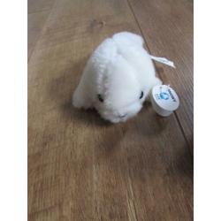 2 x SEMO toys 2x UNITOYS + SNOWY witte + grijze zeehondjes