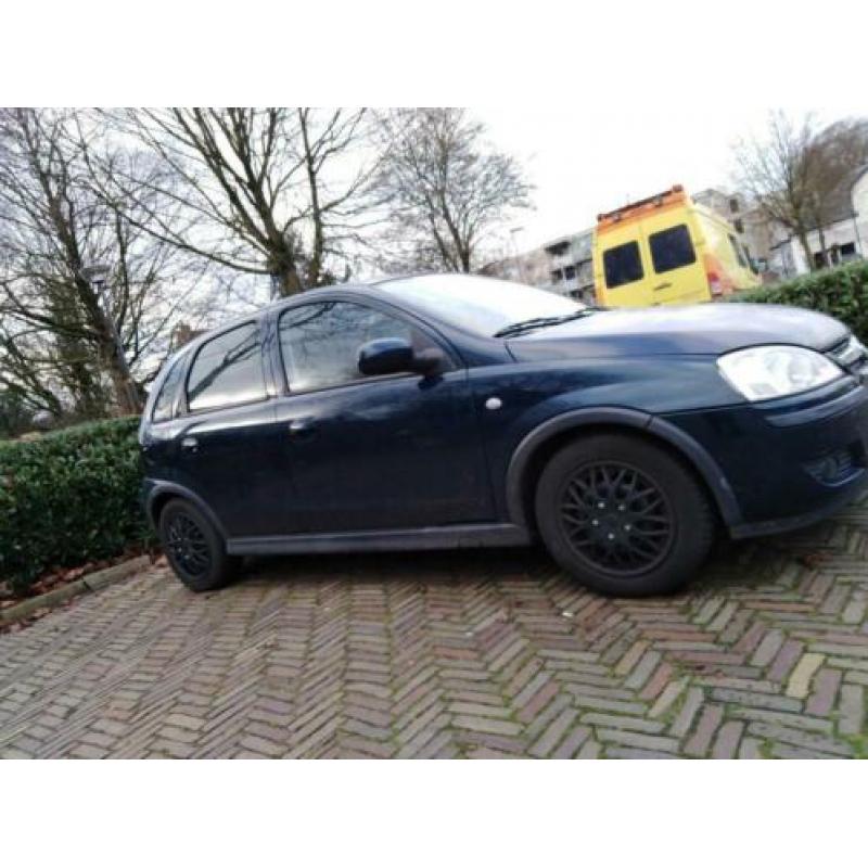 Opel Corsa 1.2 16V 5D 2004 Zwart