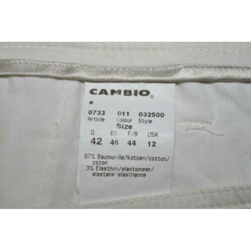 Cambio witte jeans mt 40 M