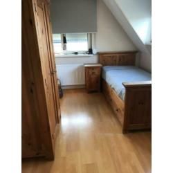 houten slaapkamer