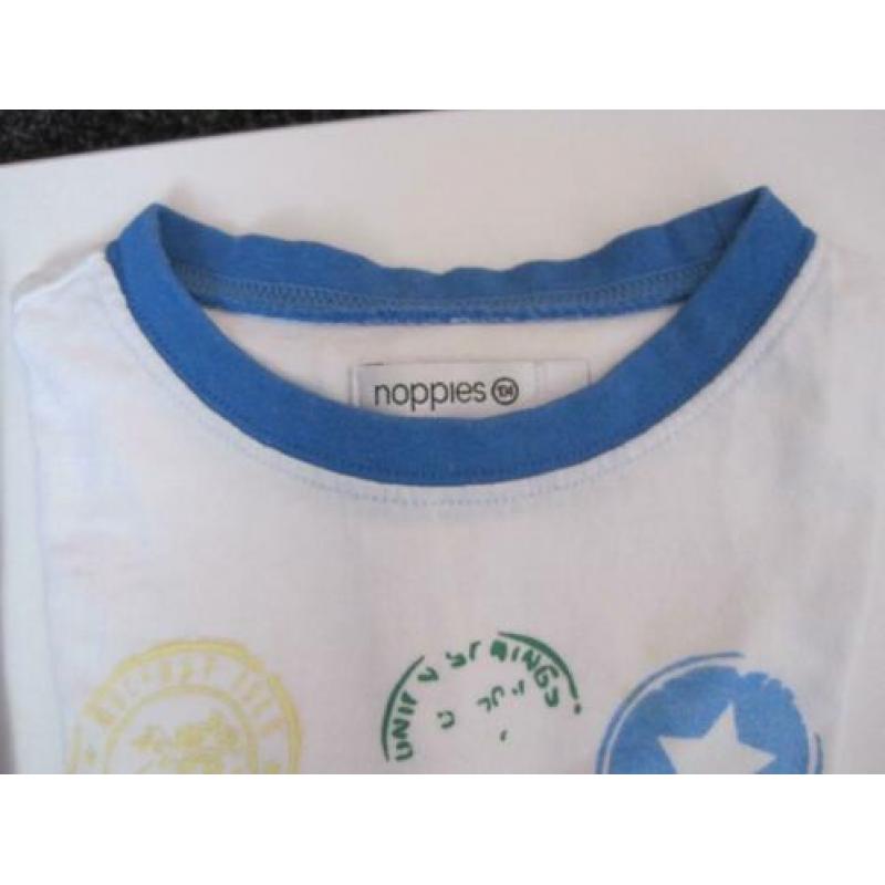 4x shirts T-SHIRT Noppies pakket 104 kledingpakket