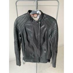 Ted baker echt leren jas biker model zwart mt 38