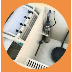 Combi trommelfilter met interne spoelpomp nu ACTIE helix