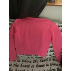 H&M trui / top roze maat XS