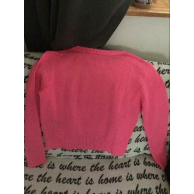 H&M trui / top roze maat XS