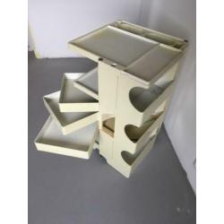Vintage Joe Colombo Boby trolley retro design kast space age