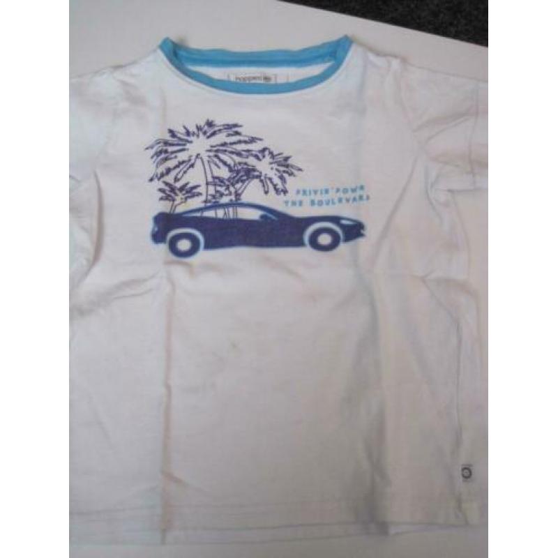 4x shirts T-SHIRT Noppies pakket 104 kledingpakket