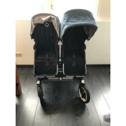Bugaboo donkey duo spijkerstof limited edition