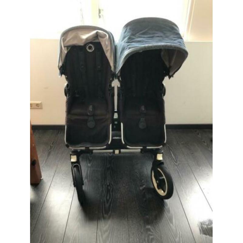 Bugaboo donkey duo spijkerstof limited edition