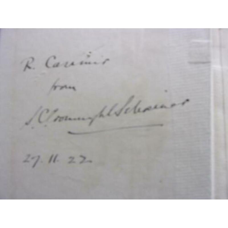 1906 Zuid-Afrika. C.C. Cronwright-Schreiner (omstreden): In