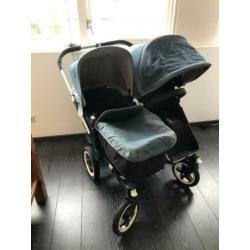 Bugaboo donkey duo spijkerstof limited edition
