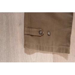 ZGAN: Cher lange broek, warm bruine kleur; valt recht; mt 40