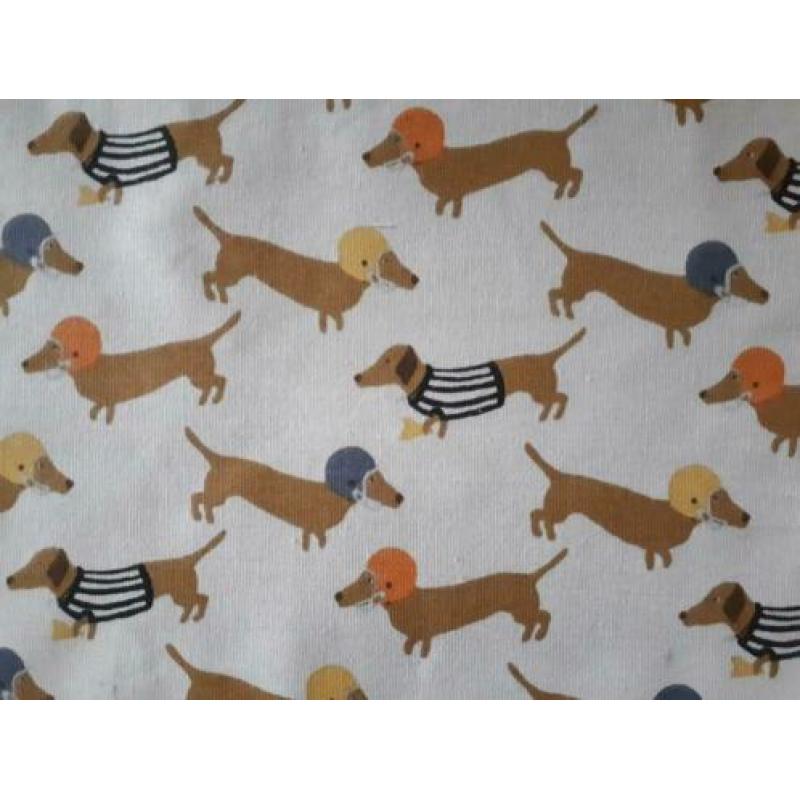 NIEUW: Rugtasjes Dachshund- Teckels