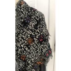Paisley sjaal wool coussinet nieuw