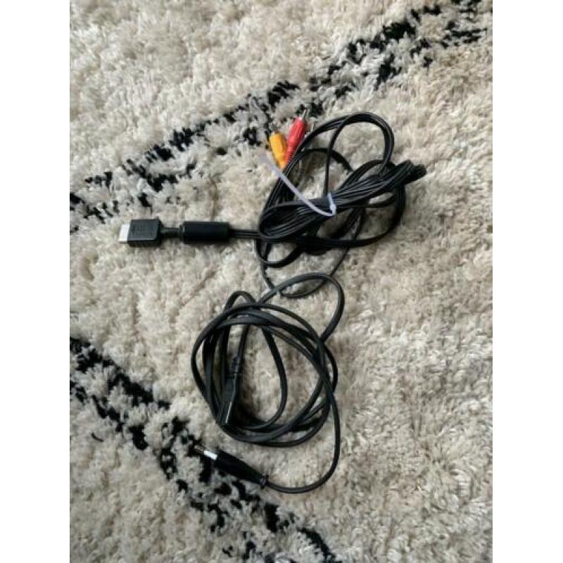 Playstation 2 met 2 controllers en 7 games