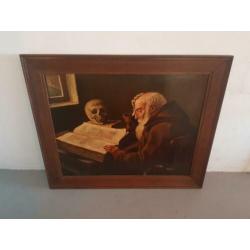 Ad. Hartwijk F. 1887-1966 De Kluizenaar, €180,-.