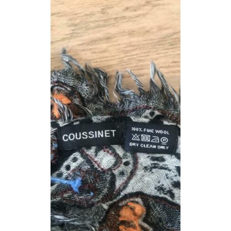Paisley sjaal wool coussinet nieuw