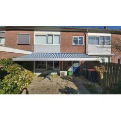 knikarm zonnescherm 6 x 3 meter