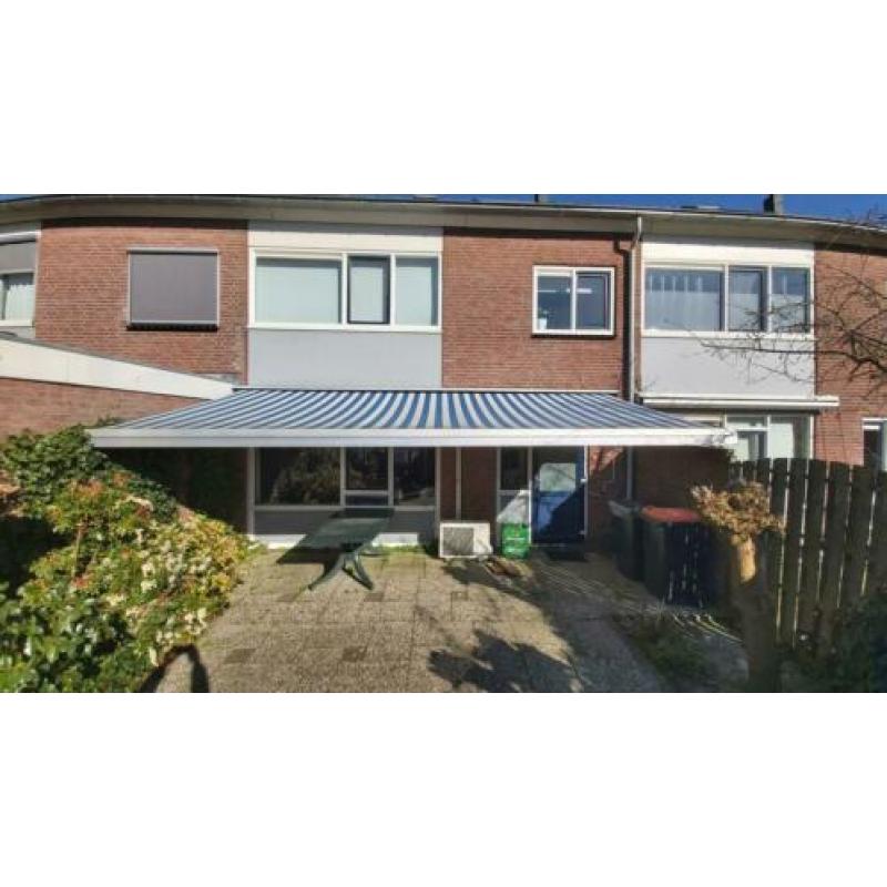 knikarm zonnescherm 6 x 3 meter