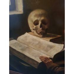 Ad. Hartwijk F. 1887-1966 De Kluizenaar, €180,-.