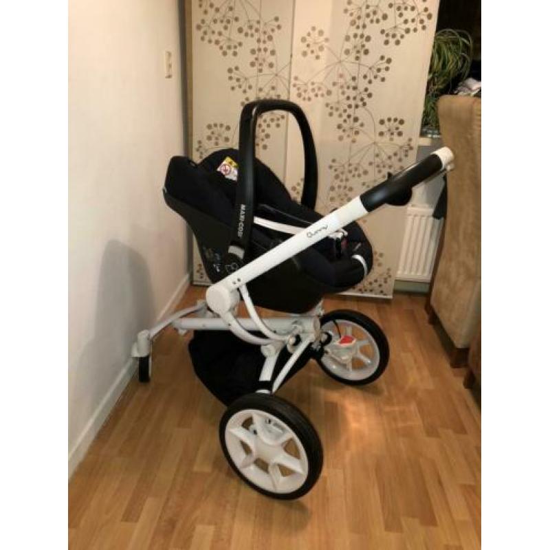 Quinny moodd kinderwagen black white buggy maxi cosi pebble