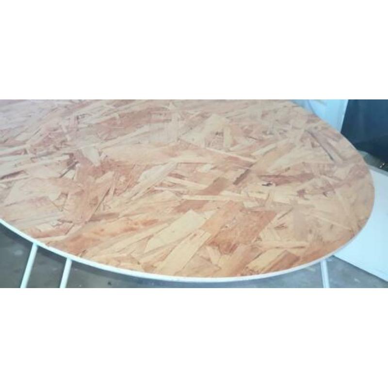 2 Hippe ronde Scandinavisch look tafels bijna gratis