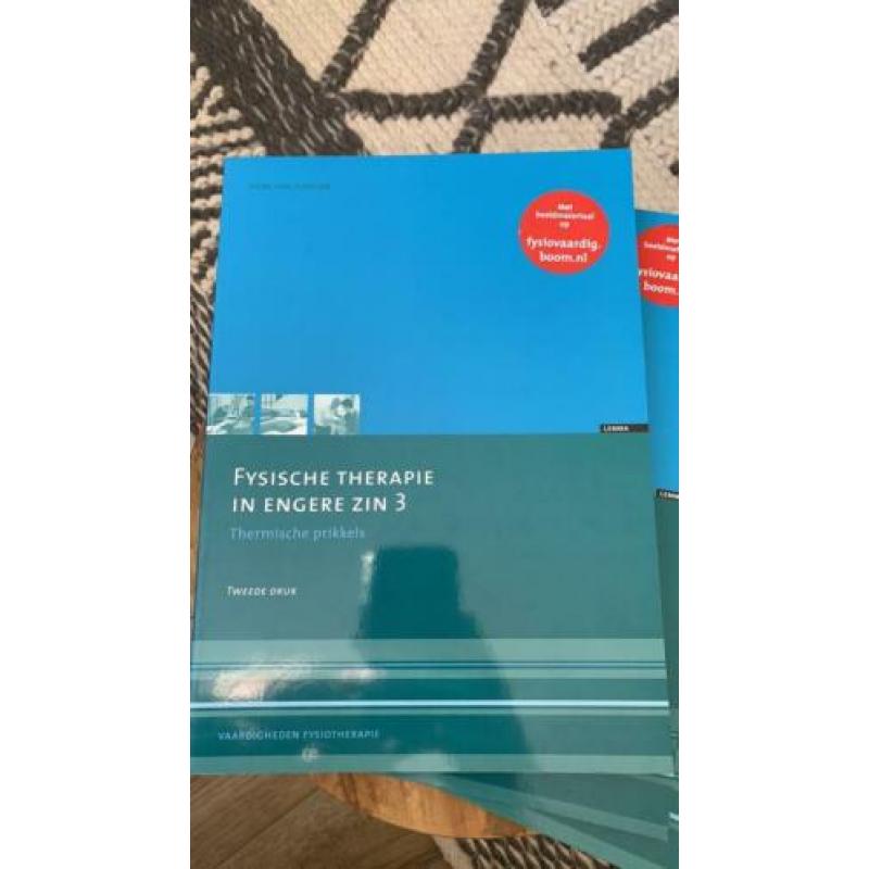 Werkcahiers Fysiotherapeutische vaardigheden oefenboeken