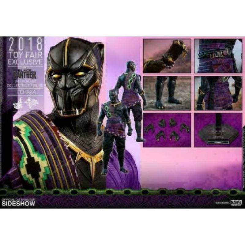 Hot Toys Black Panther MMS AF 1/6 T'Chaka 2018 Toy Fair Exc.