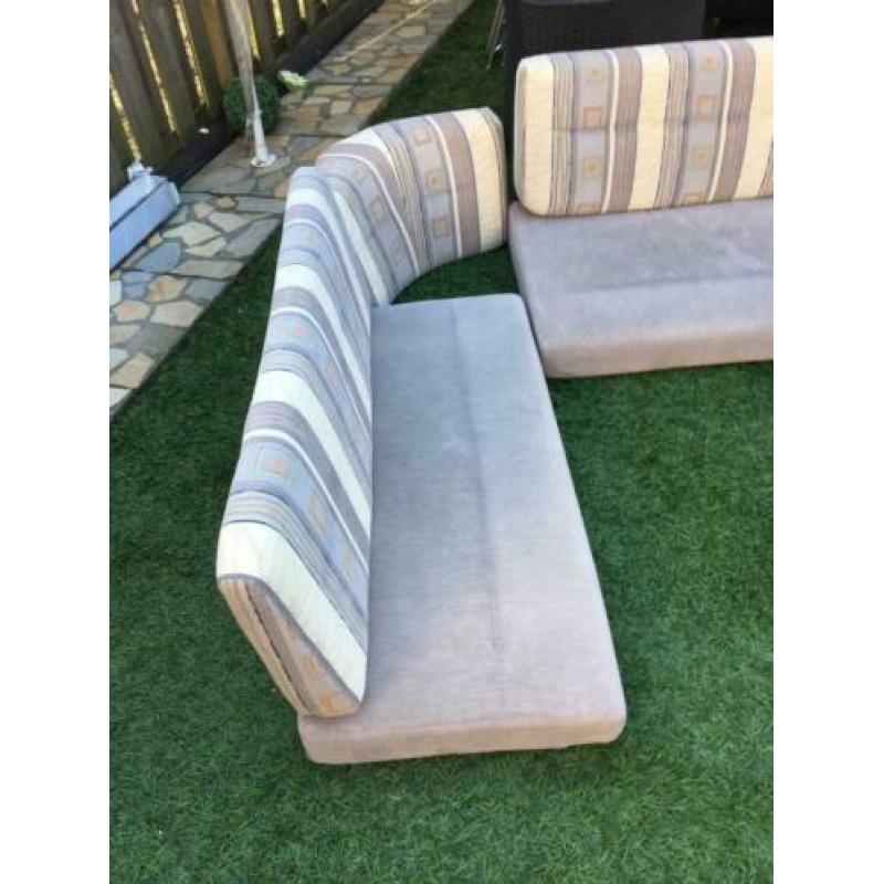 Caravan kussens hoek