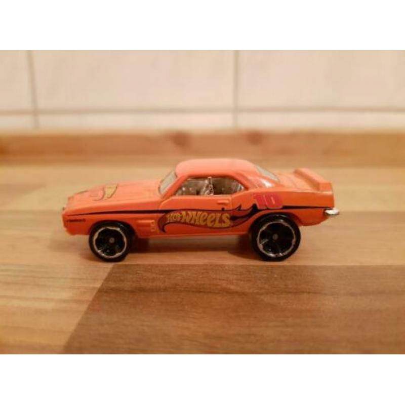 Hotwheels '69 Pontiac Firebird Oranje