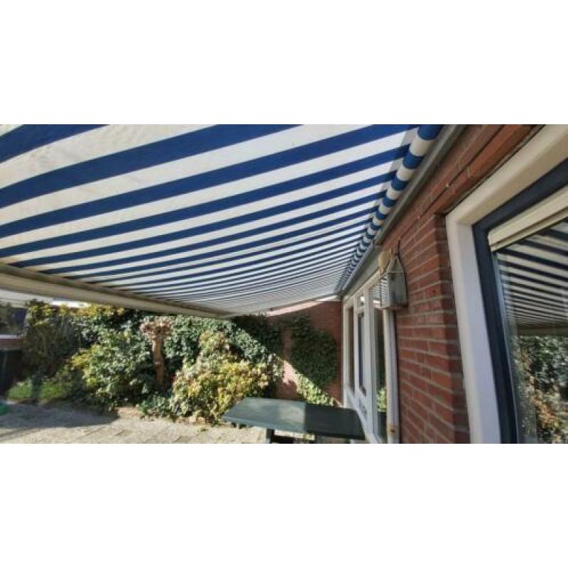 knikarm zonnescherm 6 x 3 meter