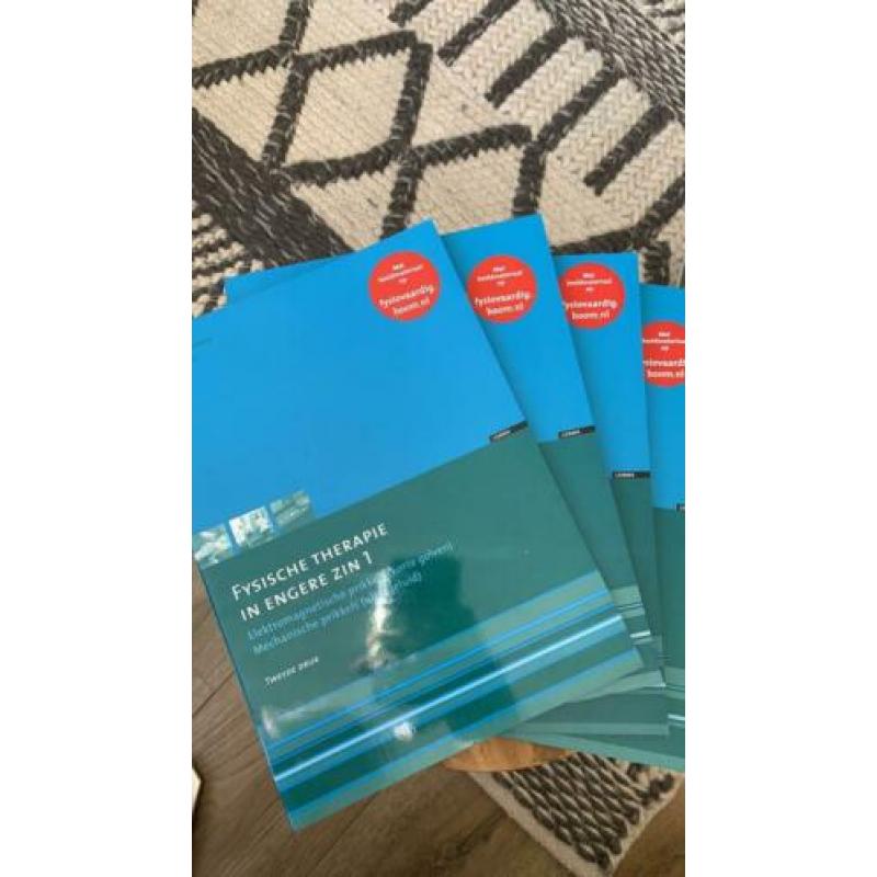 Werkcahiers Fysiotherapeutische vaardigheden oefenboeken