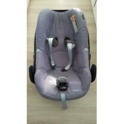 Maxi-cosi Pebble grey (incl. zitverkleiner en voetenzak)